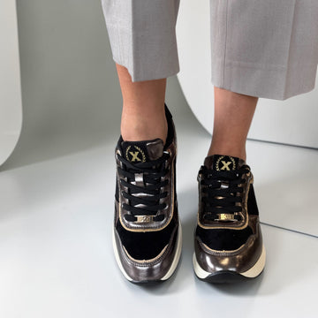 Womens Xti 146383 Trainers - Black