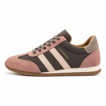 Womens Drilleys Ninety Nine Trainers - Pink Truffle
