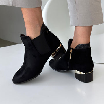 Womens Kate Appleby Acle Schwarz Ankle Boots - Schwarz