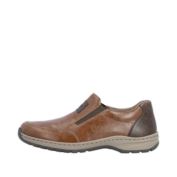 Mens Rieker 03354 Peanut Casual Slip-On Shoe - Peanut