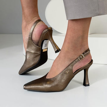 Womens Una Healy Let The Mystery Slingback Heels - Antiqued
