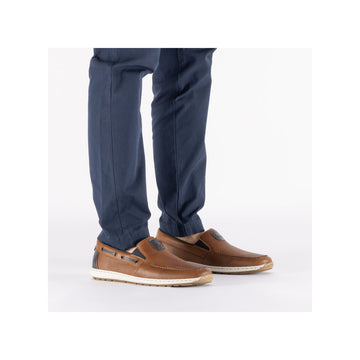 Mens Rieker 08867 Brown Flats - Brown