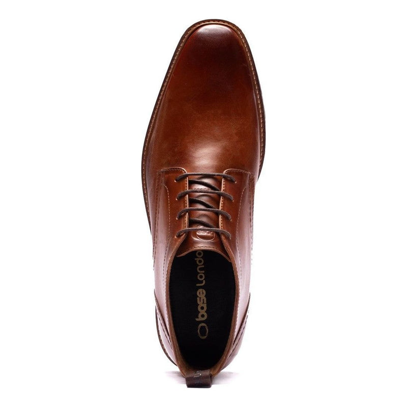 Mens Base London Belgrave Leather Chukka Boots - Washed Tan