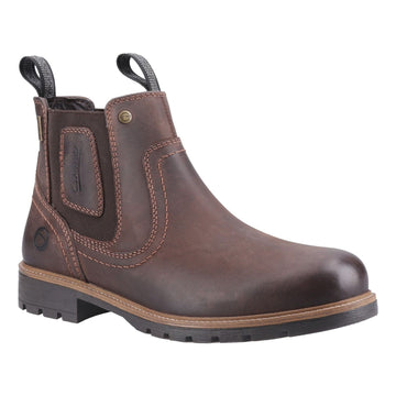 Mens Cotswold Chipping Brown Dealer Boots - Brown