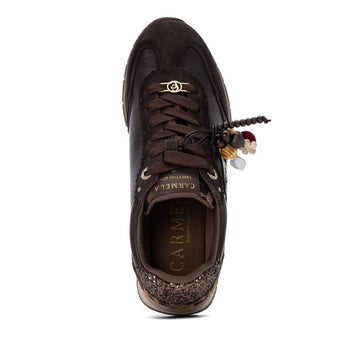 Womens Carmela 164234 Brown Trainers - Brown