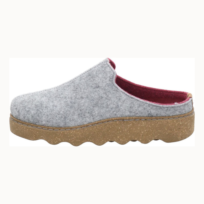 Womens Rohde Foggia-D 6122 Slippers - Grey