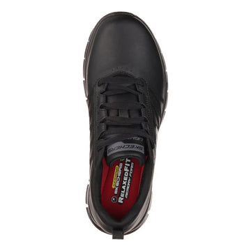 Womens Skechers 76576EC Work: Sure Track - Erath Black Trainers - Black