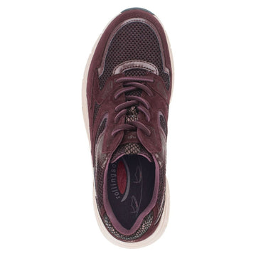Womens Gabor 0306 Trainers - Mulberry
