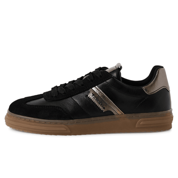 Womens Tamaris 23788 Gumsole Trainers - Black
