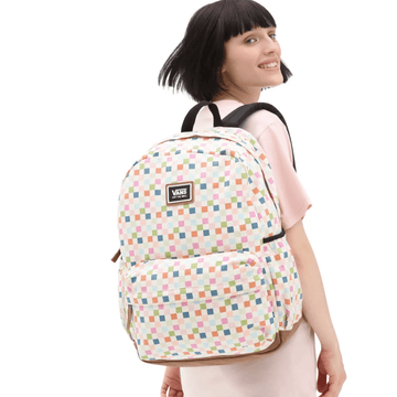 Vans Realm Plus Backpack in Multi Check - Multi
