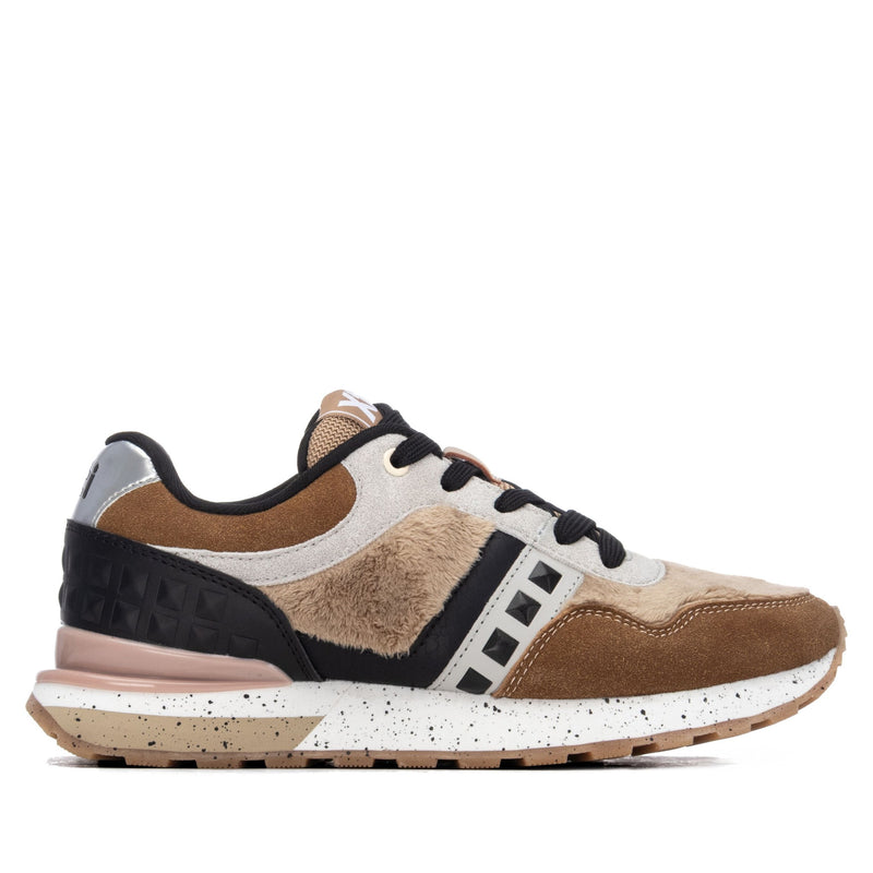 Womens Xti 146110 Beige Trainers - Beige