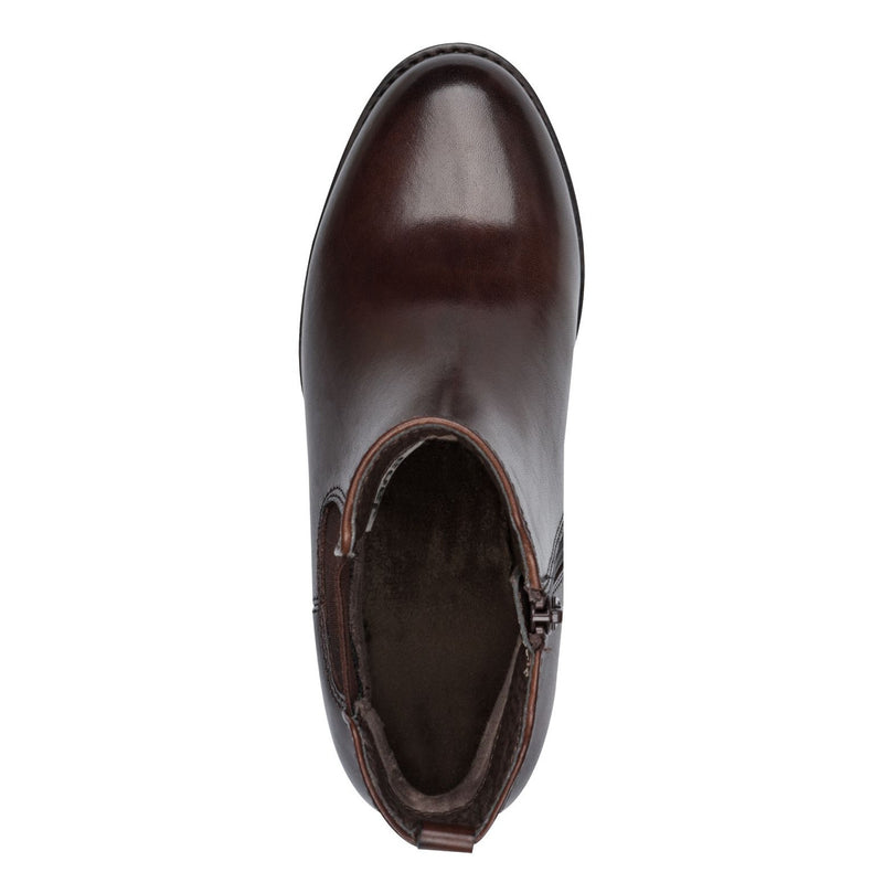 Womens Jana 25710 Ankle Boots - Mocca