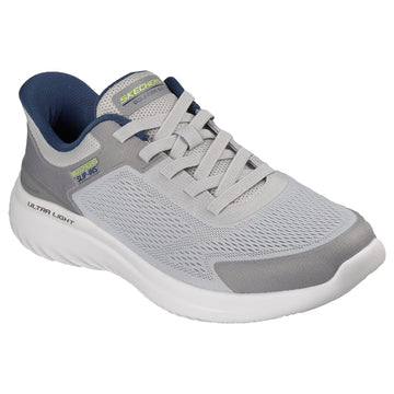 Mens Skechers 233035 Grey Bounder 2.0 Trainers - Grey