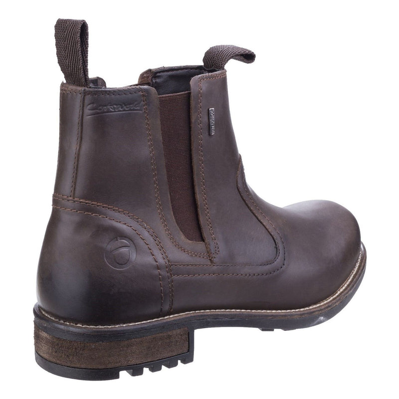 Mens Cotswold Worcester Waterproof Chelsea Boots - Brown