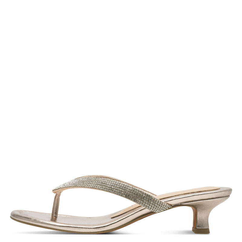 Womens Marco Tozzi 27207 Platinum Heeled Sandals - Platinum
