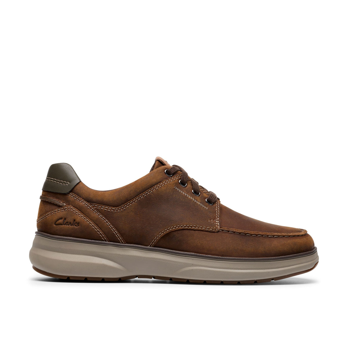 Mens Clarks Mullan Moc Casual Lace-up Shoe