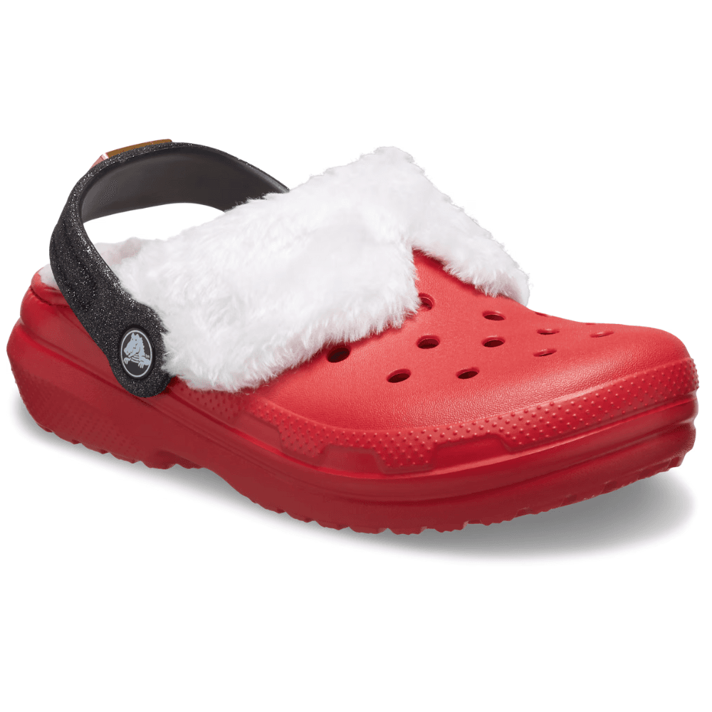 Womens Adult Crocs Classic Lined Santa Clog