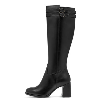 Womens Tamaris 25547 Long Boots - Black