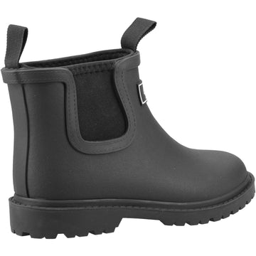 Kids Cotswold Barton Wellingtons - Black