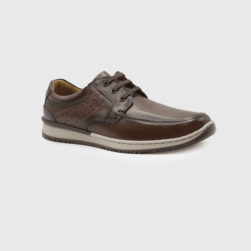 Mens Dubarry Buddy Smart Lace Up Trainers - Brown