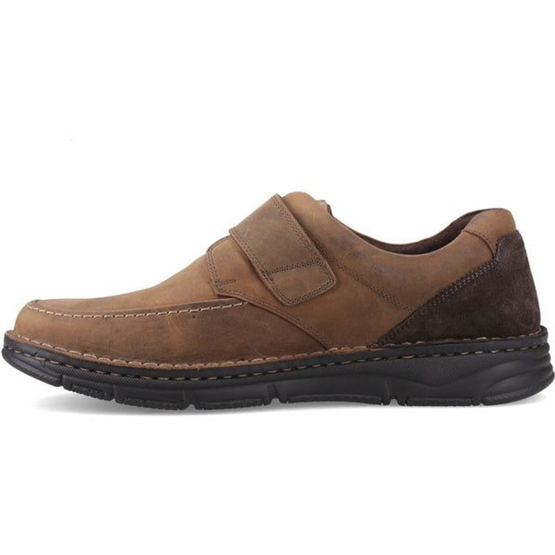 Mens Hush Puppies Forde Touch Fastening Casual Shoes - Tan