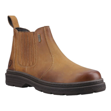 Mens Cotswold Bisley Ankle Boots - Tan