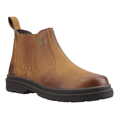 Mens Cotswold Bisley Ankle Boots - Tan