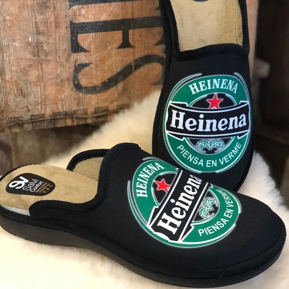 Salvi Comfort Mens Black Heinena Mule Slipper