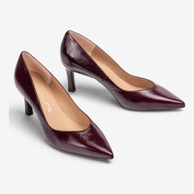 Womens Unisa Landas Heels - Burgundy