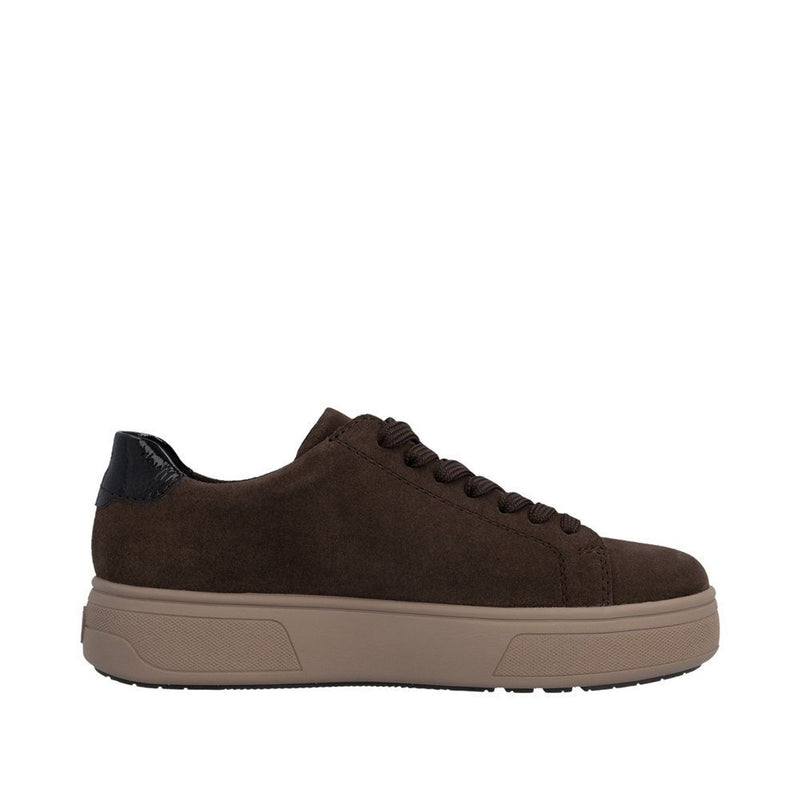 Womens Rieker M7701 Tobacco Trainers - Tobacco