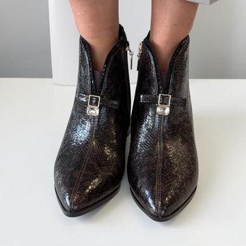 Womens Kate Appleby Alness Ankle Boots - Truffle Scale