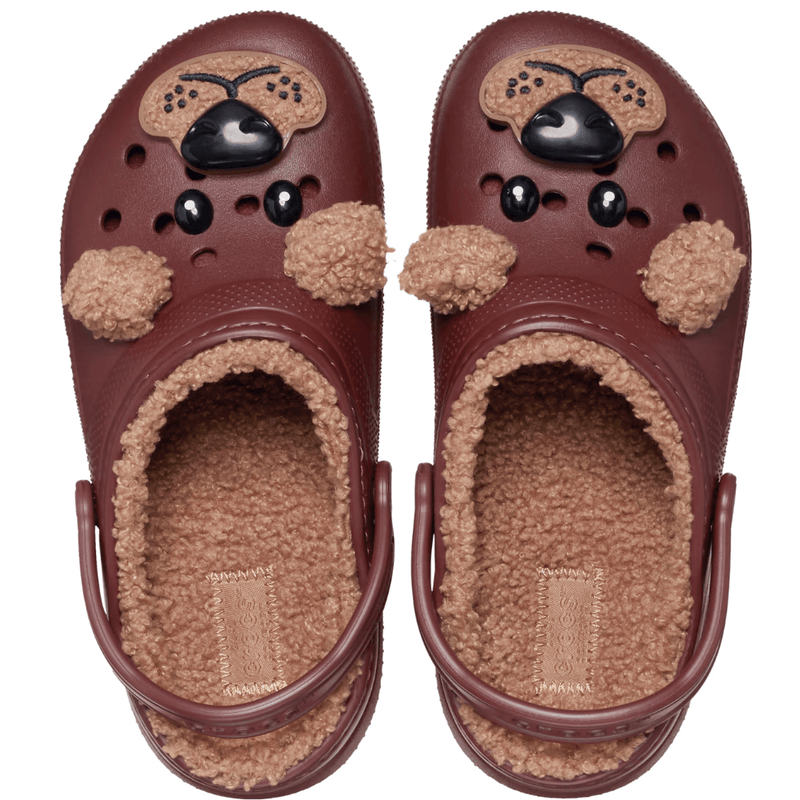 Crocs Toddler Classic Lined - I Am Brown Bear - Brown