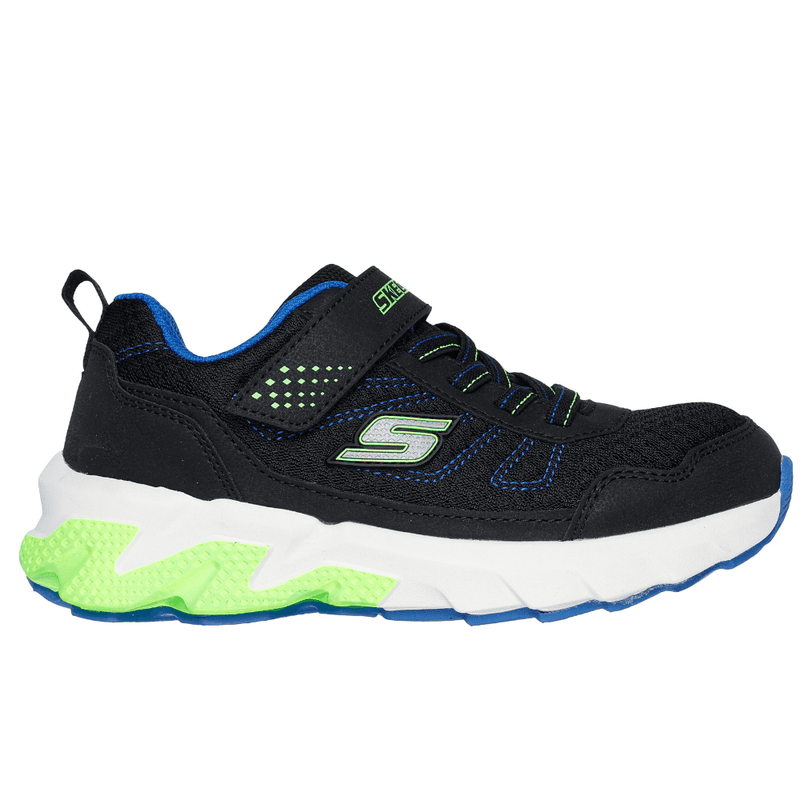 Boys Skechers Elite Sport Velcro Trainers - Black