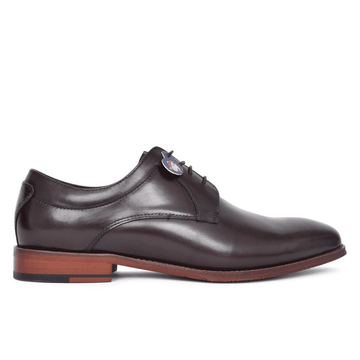 Mens Bowe & Bootmakers Goretti Lace Up Smart Shoes - Dark Ale
