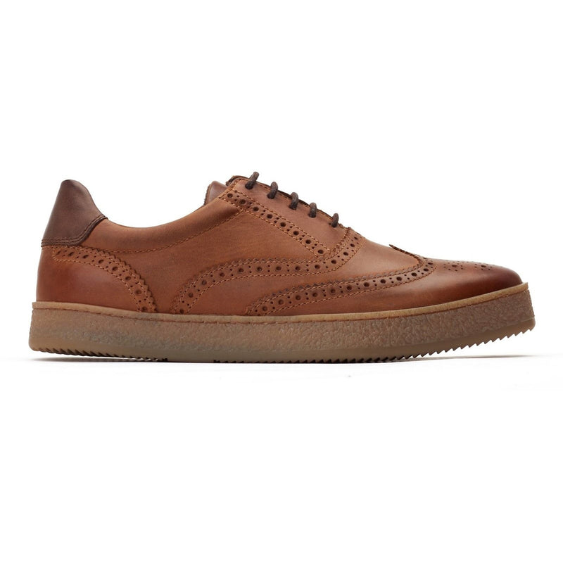 Mens Base London Christo Casual Shoes - Tan