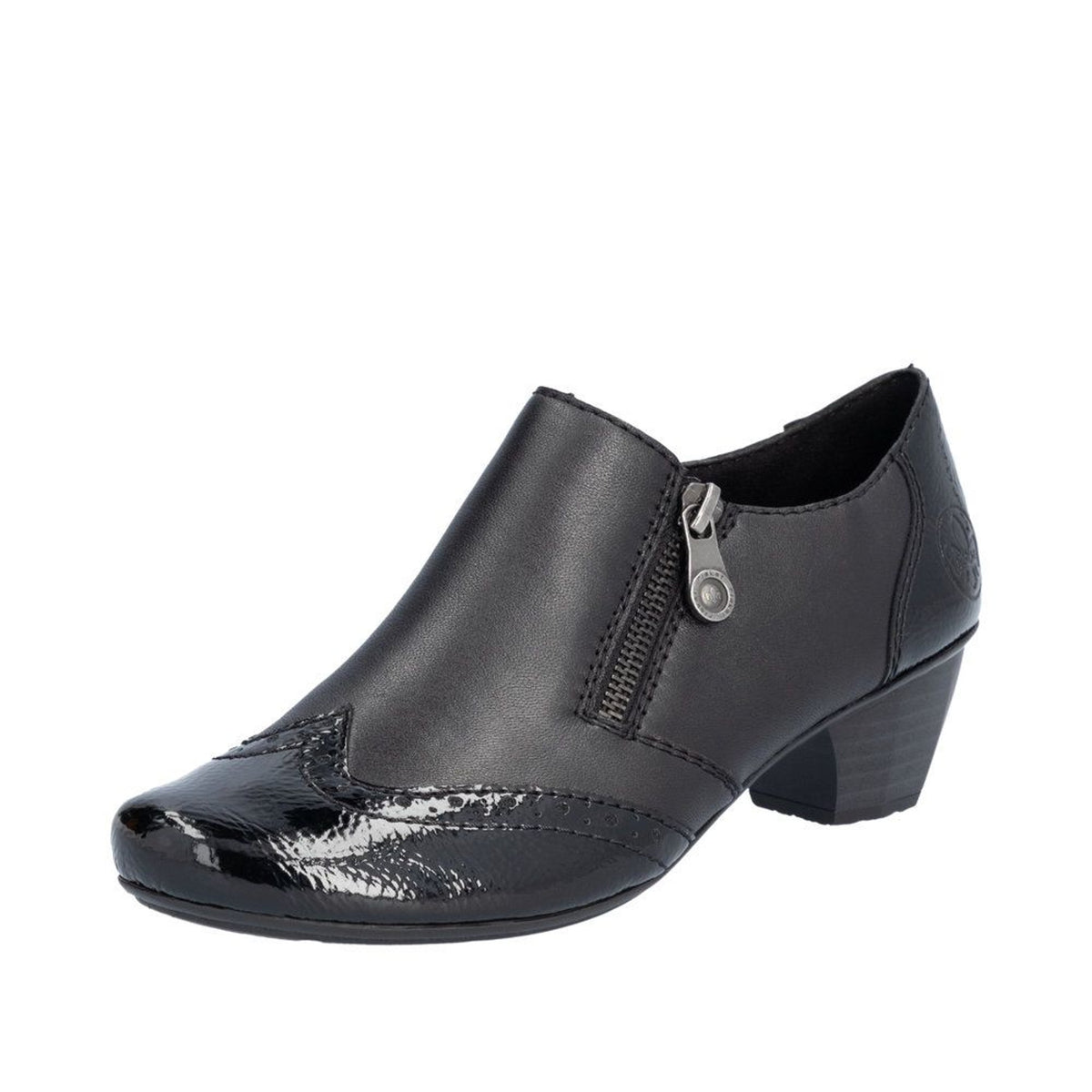 Womens Rieker 41757 Black Trouser Shoe