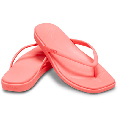 Womens Crocs Miami Flip Flops - Guava