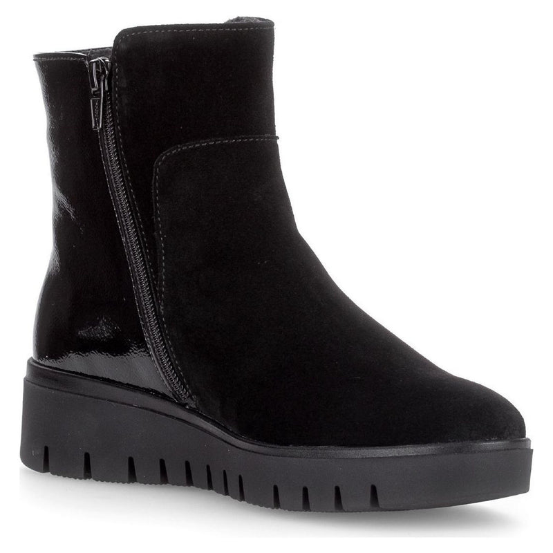 Womens Gabor 8015 Ankle Boots - Black