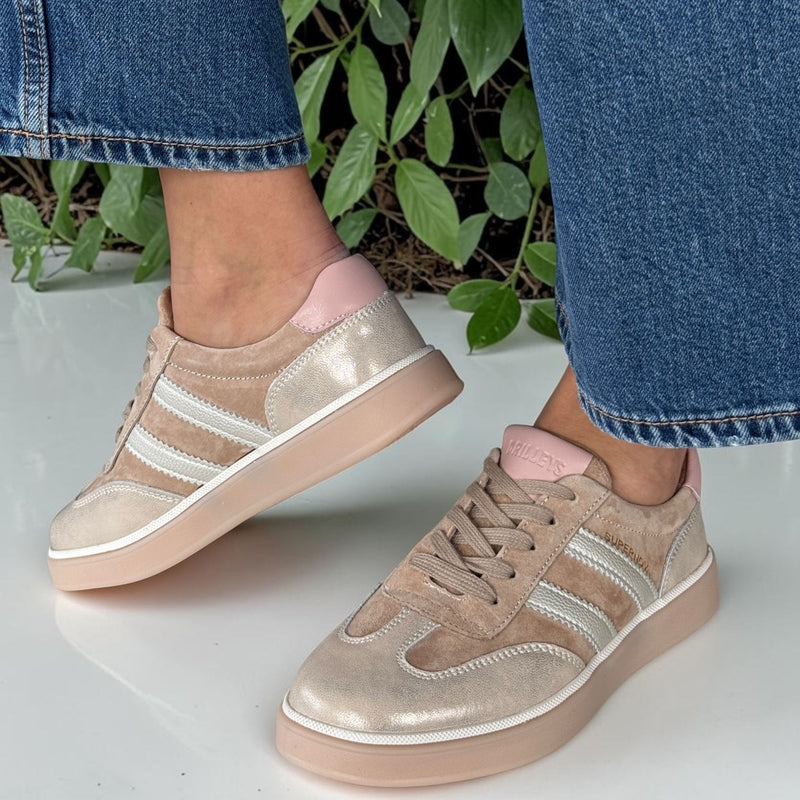 Womens Drilleys Seventy Five Trainers - Topaz Jupiter