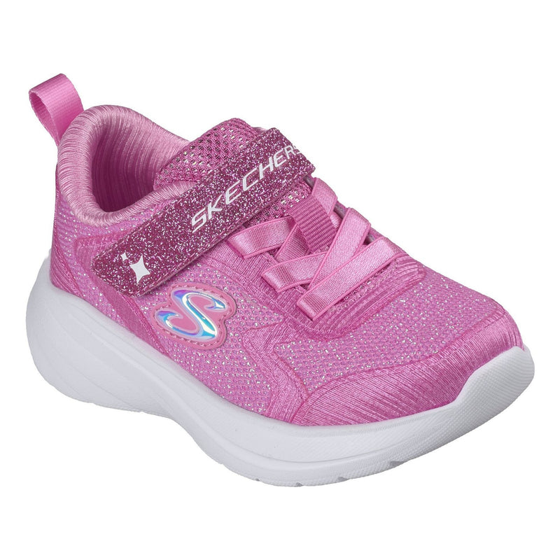 Toddler Girls Skechers Wave 92 Trainers - Hot Pink