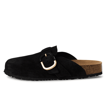 Womens Tamaris 27600 Black Mules - Black