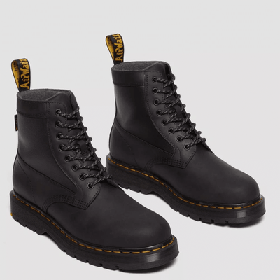 靴 Dr.Martens 1460 LTT TRINITY WP 8EYE Dr Martens 1460 Trinity Waterproof Black Boots | Millars Shoe