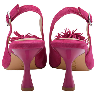 Womens Lotus ULS620 Caterina Slingback Court Delfina Shoes - Pink