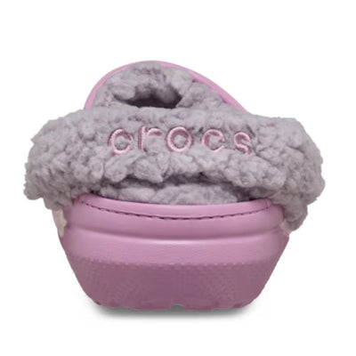 Womens Crocs Classic Fleece Lined Clog - Hydrangea Pink
