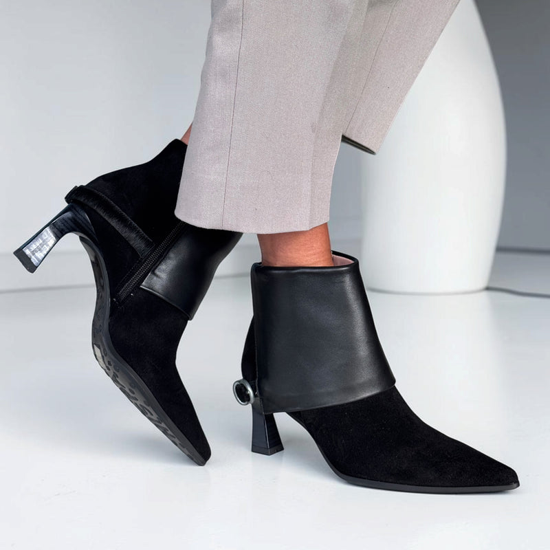 Womens Hispanitas 265070 Paris Ankle Boots - Black