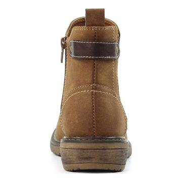 Womens Lunar Roxie III Tan Chelsea Ankle Boots - Tan