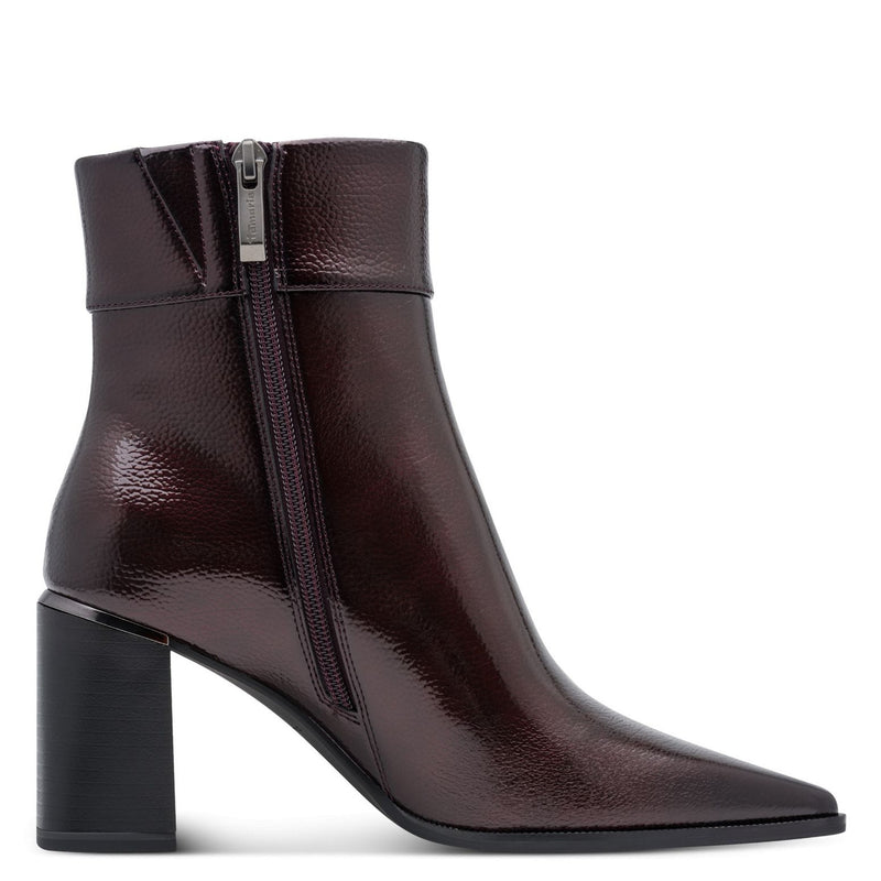 Womens Tamaris 25395 Ankle Boots - Merlot