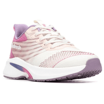 Womens Refresh 175117 Knit Sporty Trainers - Pink