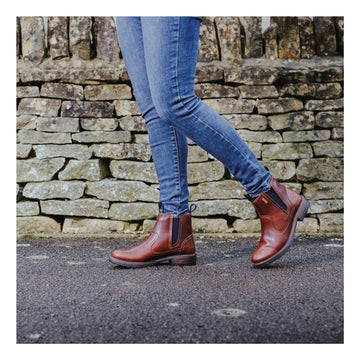 Womens Cotswold Laverton Navy Ankle Boots - Navy