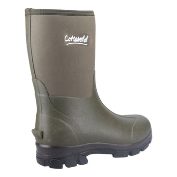 Unisex Cotswold Kensington Green Wellingtons - Green